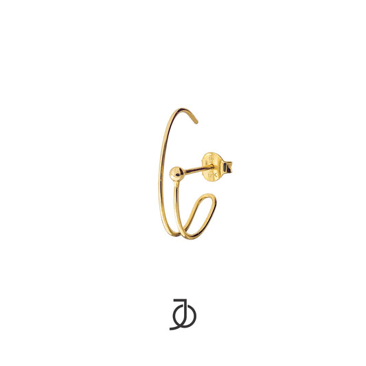 JO Mini Ball Illusion Studs 17k