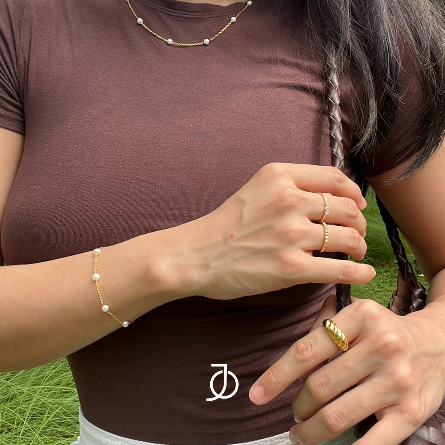 JO Croissant Ring