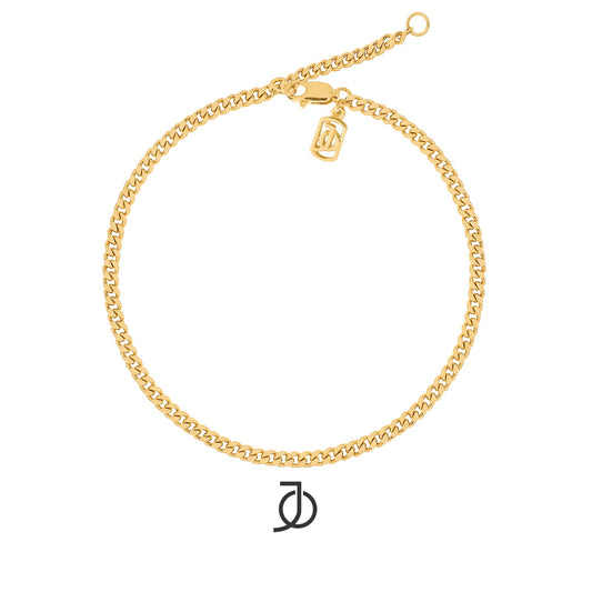 Jo Curb Anklet
