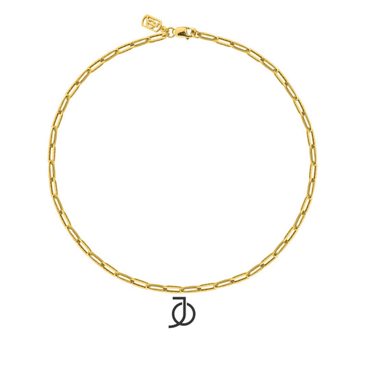 Jo Paper Clip Anklet