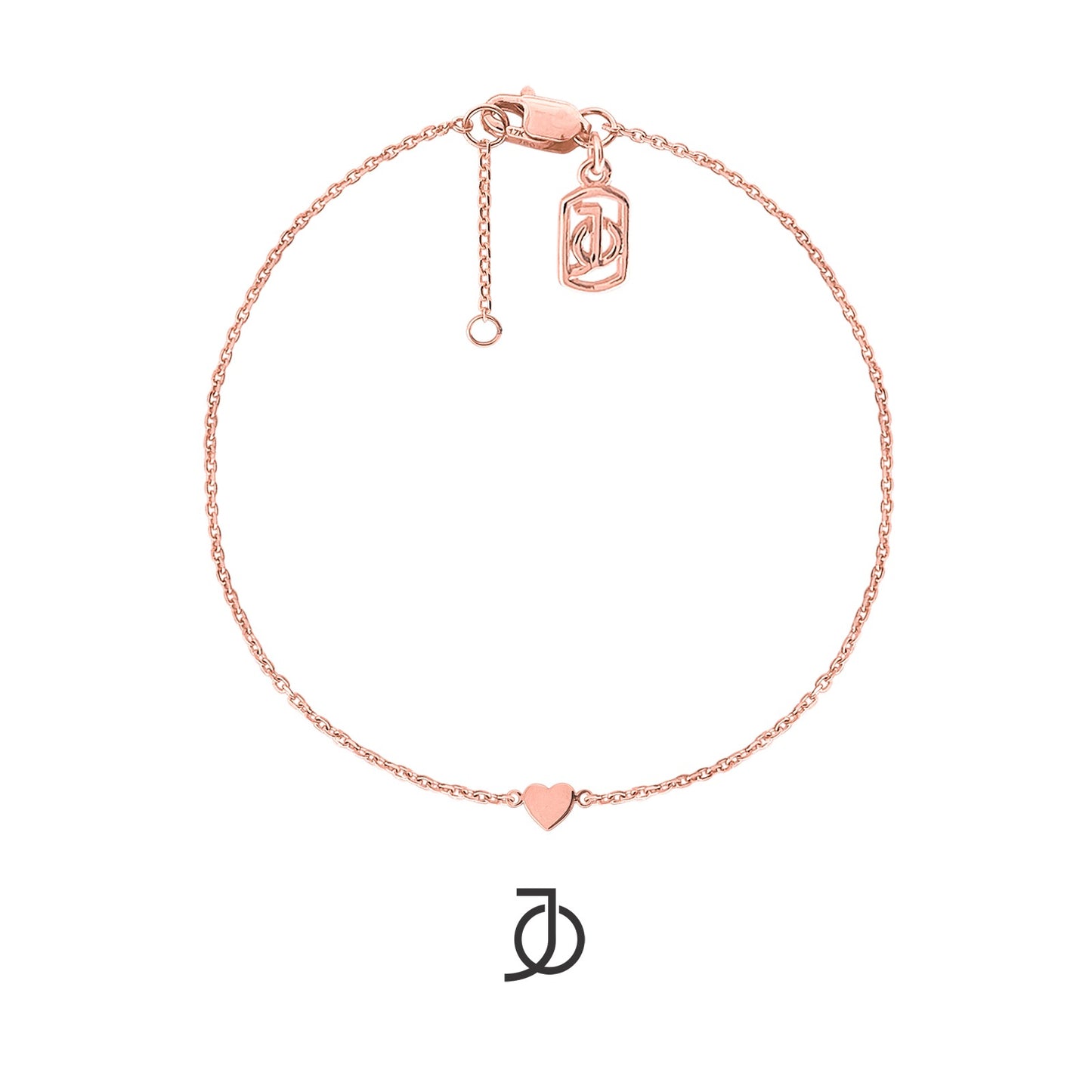 Jo Mini Heart Chain Bracelet