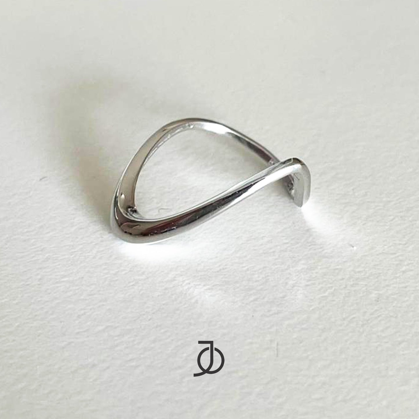 JO Cincin Emas - Wave Ring 17k