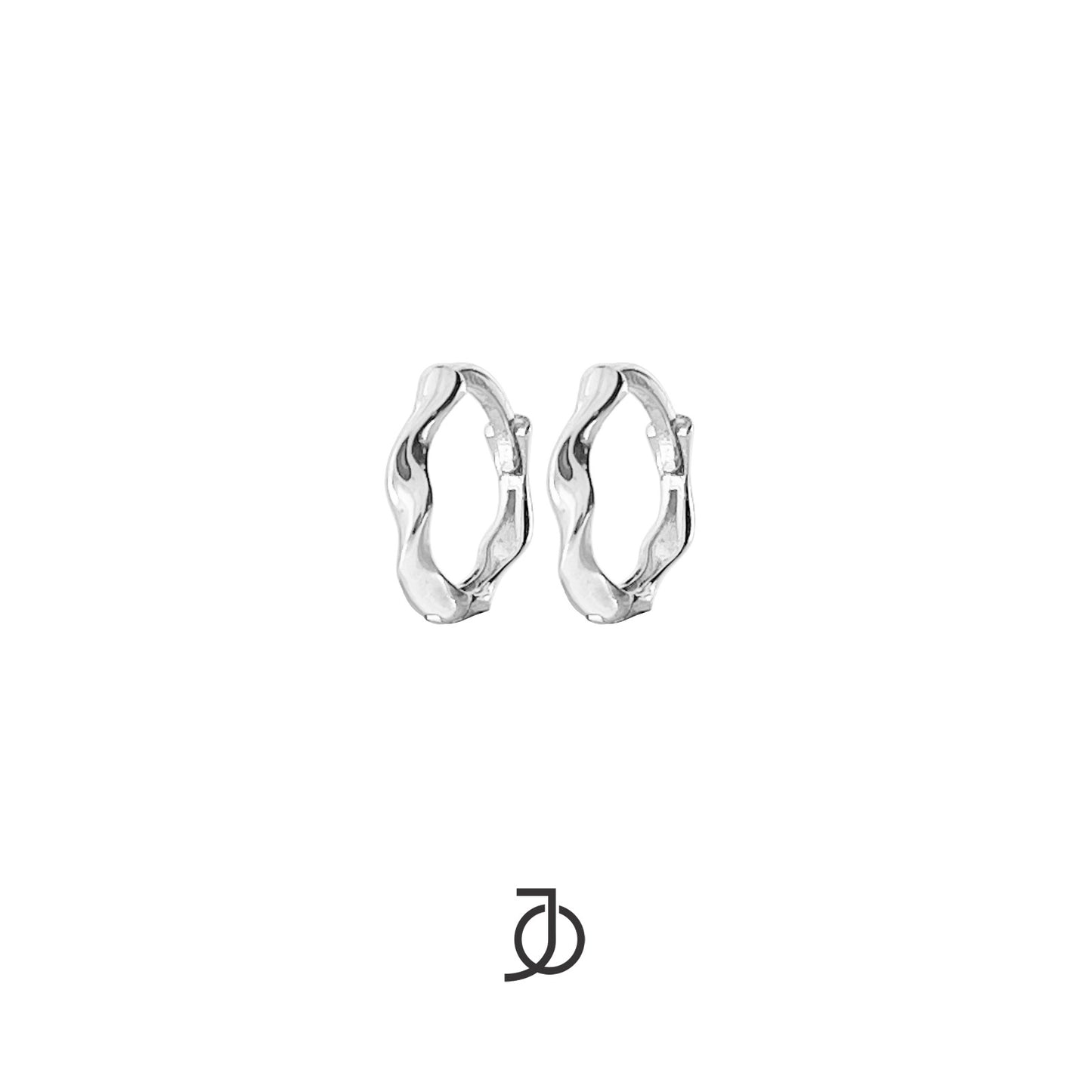 JO Anting Emas - WAVY HUGGIES 17K