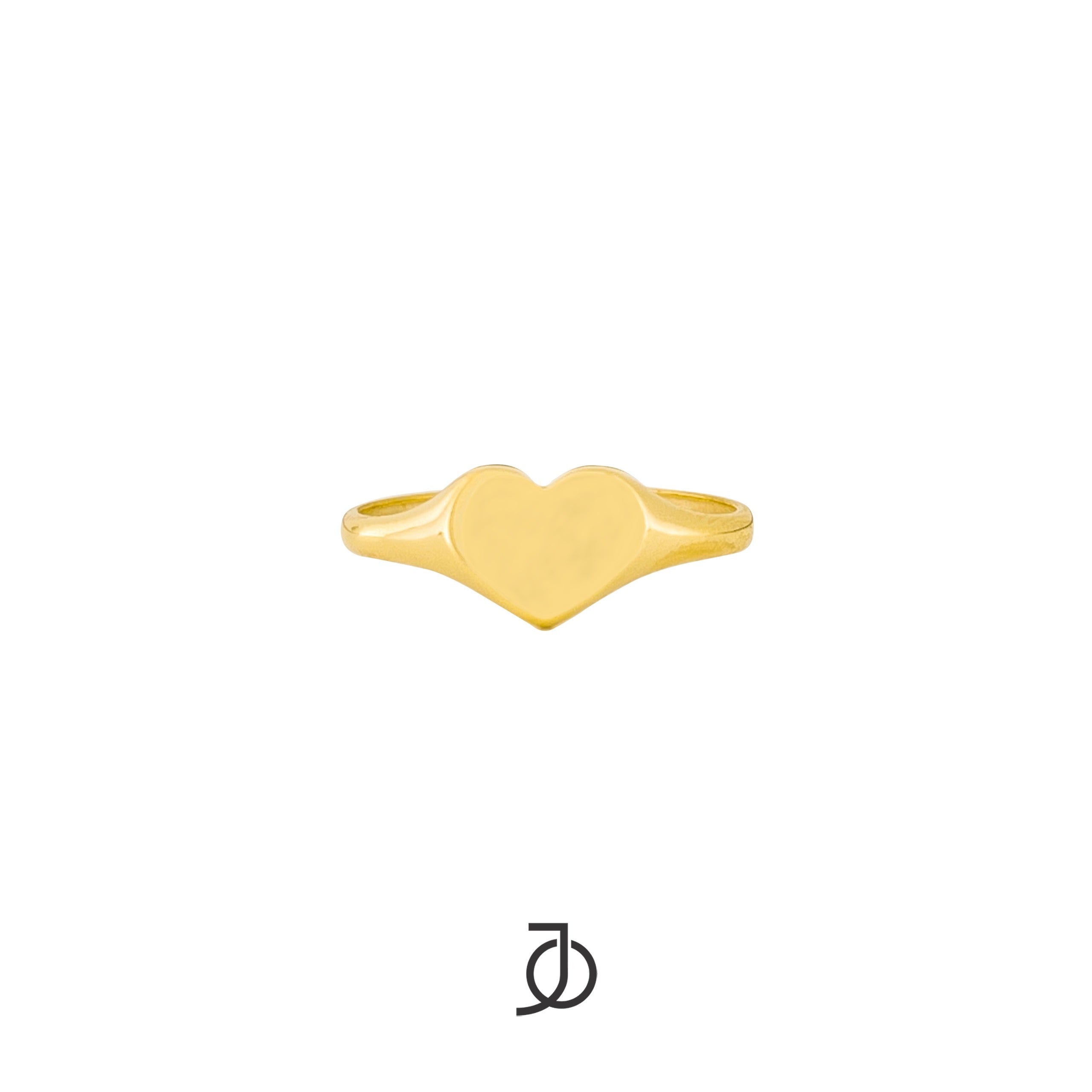 JO Mini Heart Signet Ring