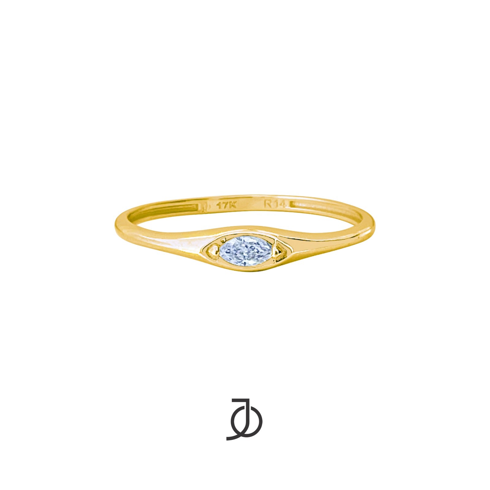 JO Marquise Signet Ring
