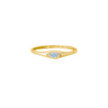 JO Marquise Signet Ring