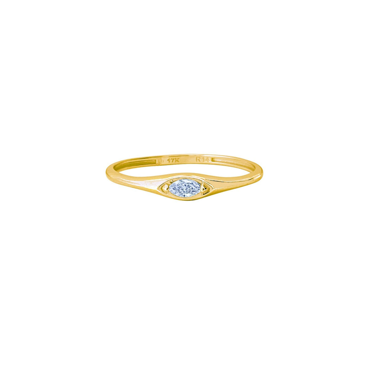 JO Marquise Signet Ring