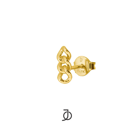 JO Chain Studs 17k