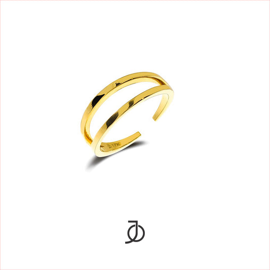 JO THIN DOUBLE RING