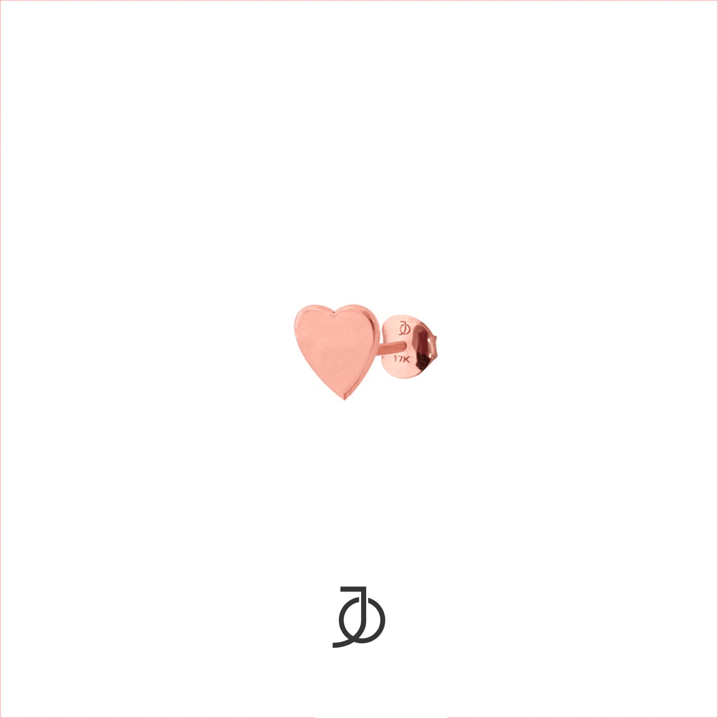 Jo Heart Stud