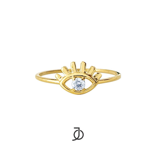 JO Cincin Emas - Clear Vision Ring 17k