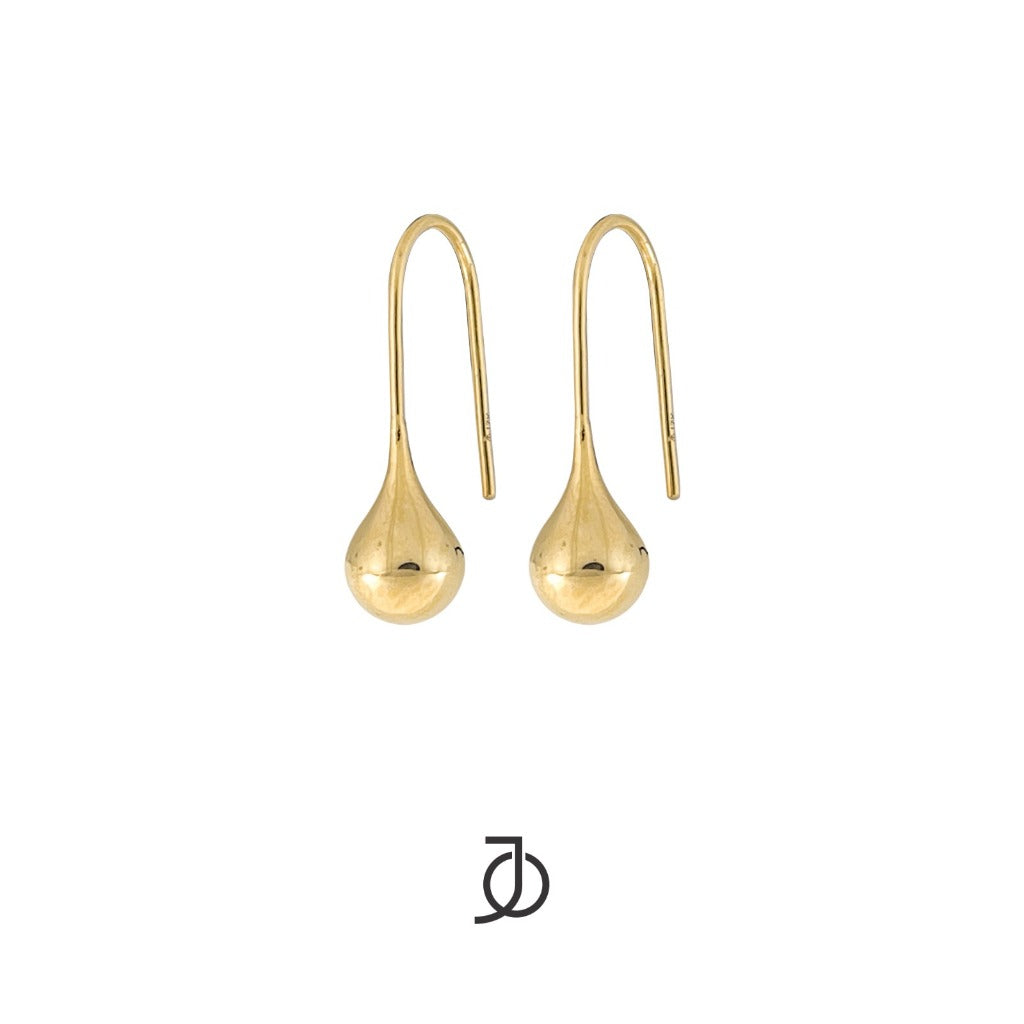 JO Anting Emas - Gold Drop Earrings