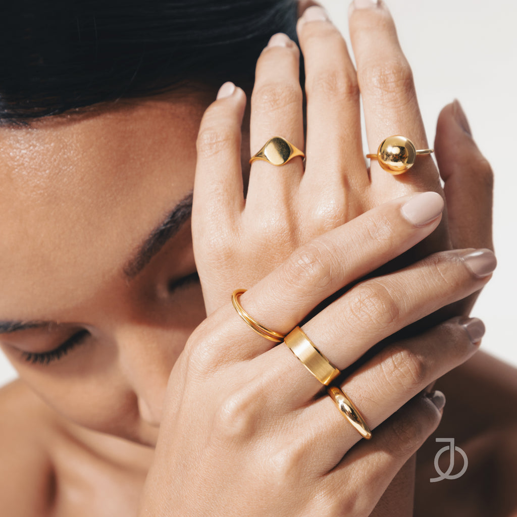 JO Thin Dome Ring