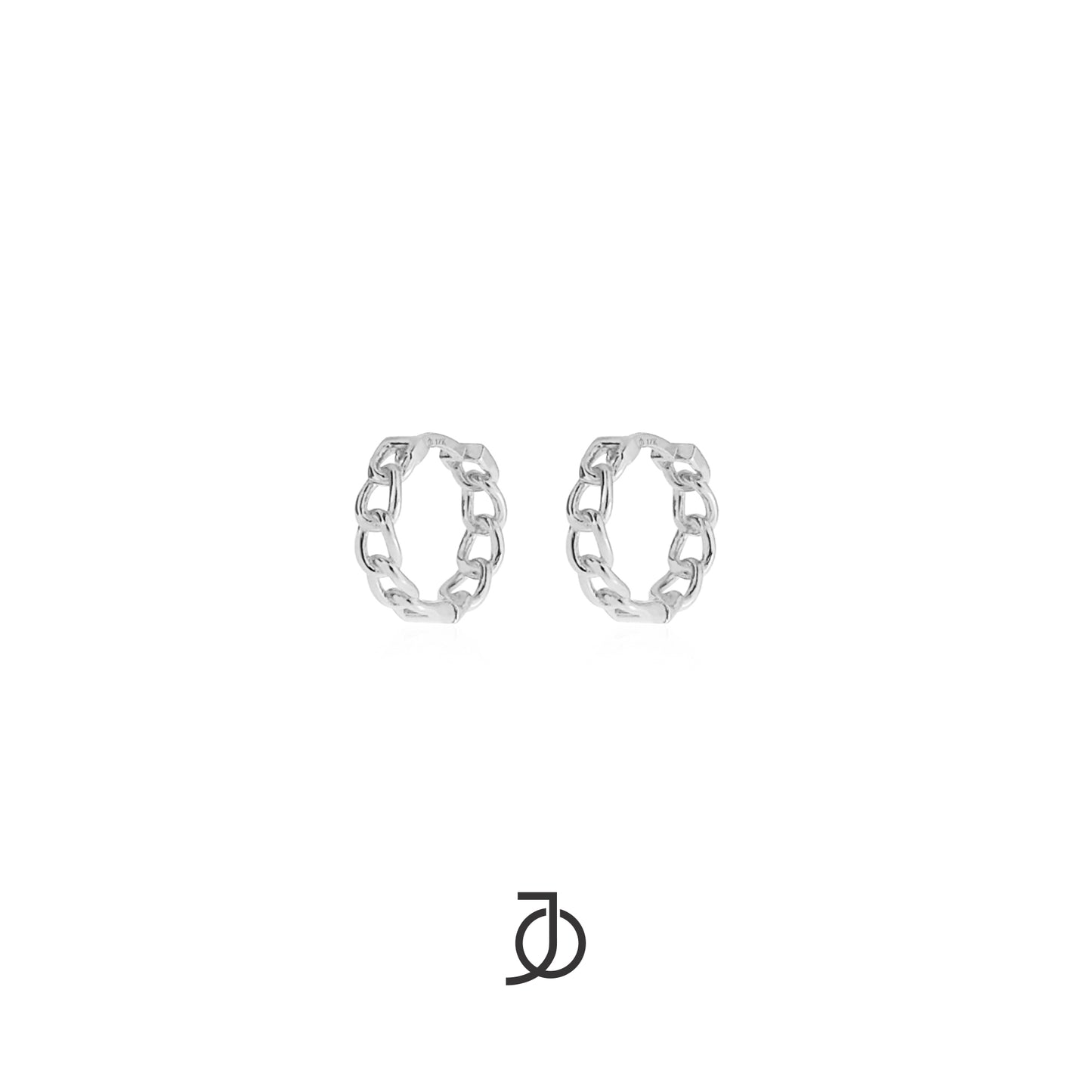 JO Chain Huggies Studs