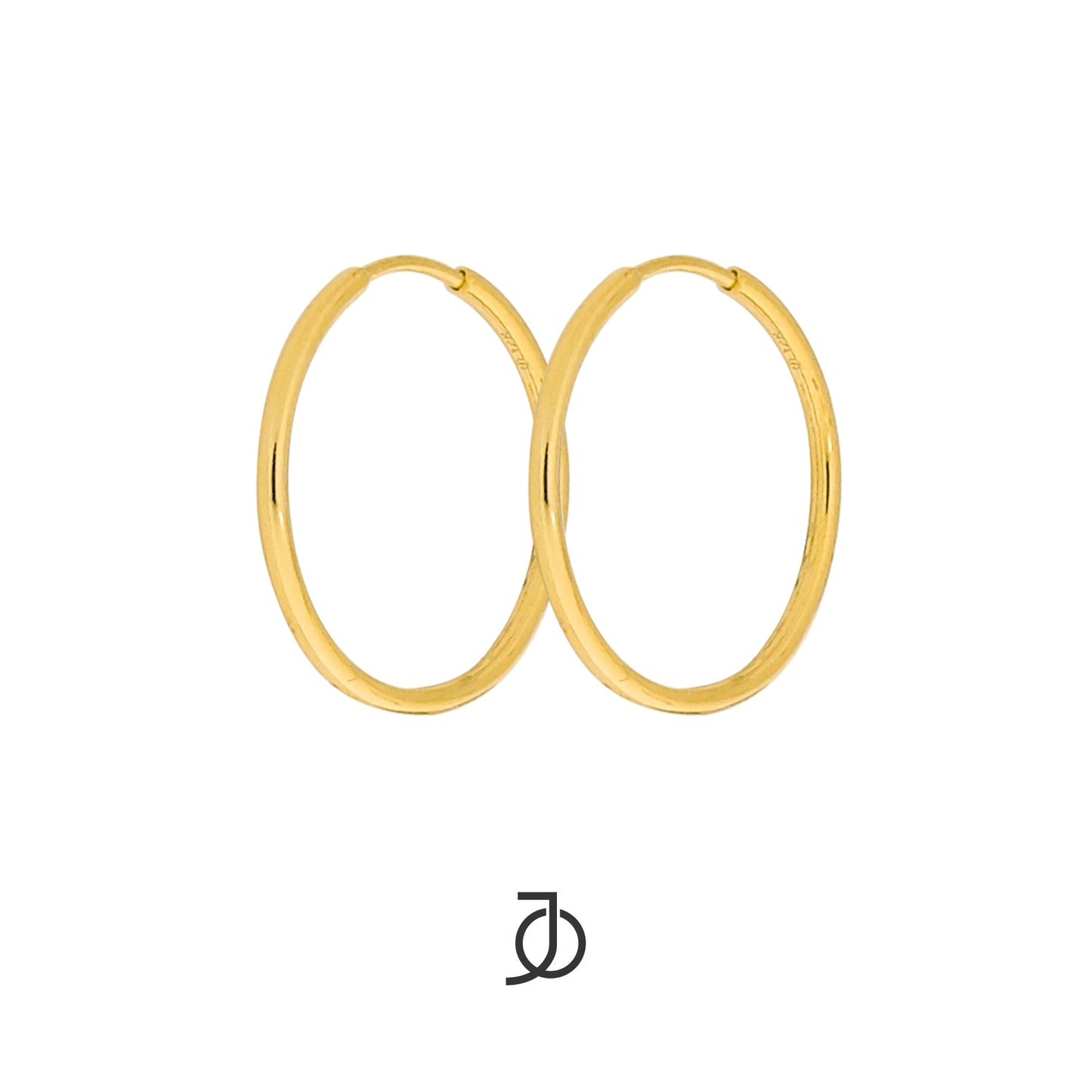 JO Small Easy Hoops