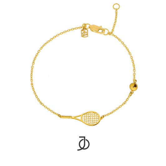 JO Tennis Club Chain Bracelet 17k