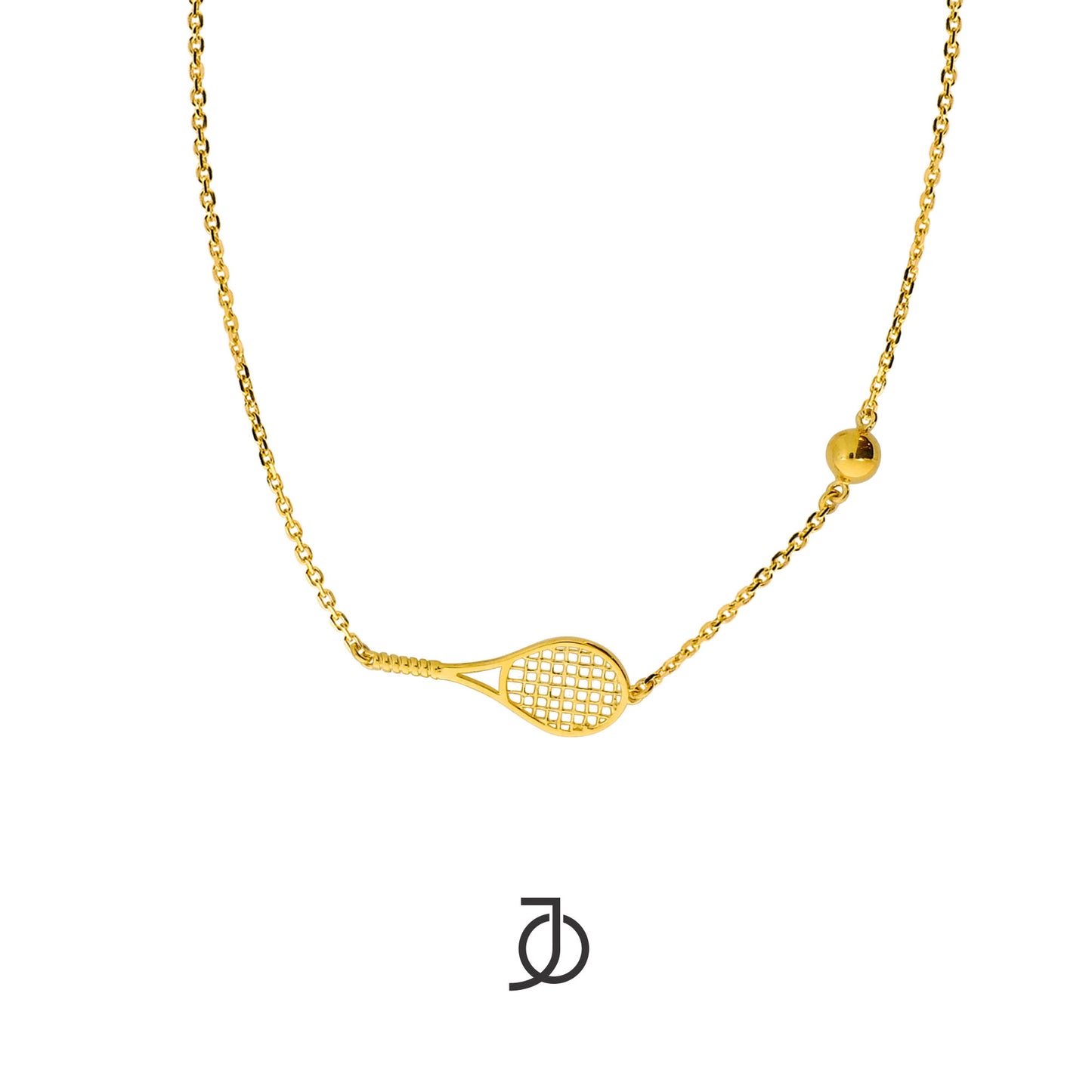 JO Tennis Club Chain Necklace 17k