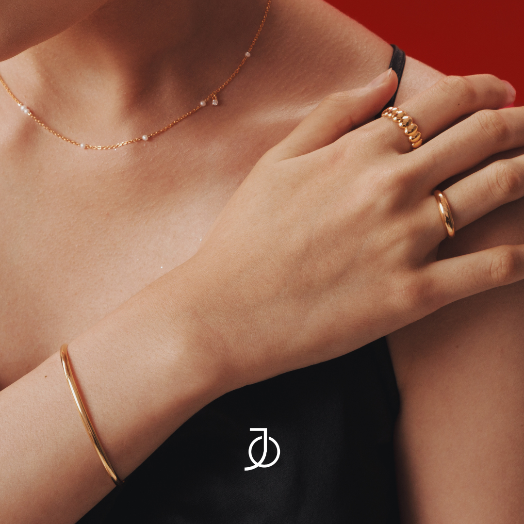 JO Fluted Bold Ring