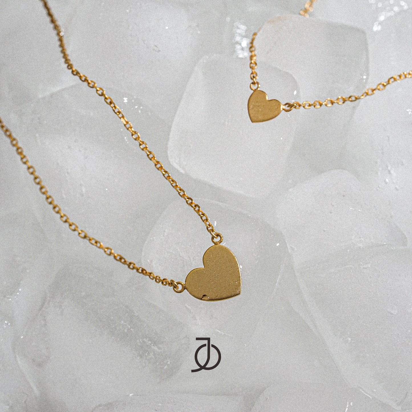 Jo Heart Chain Necklace