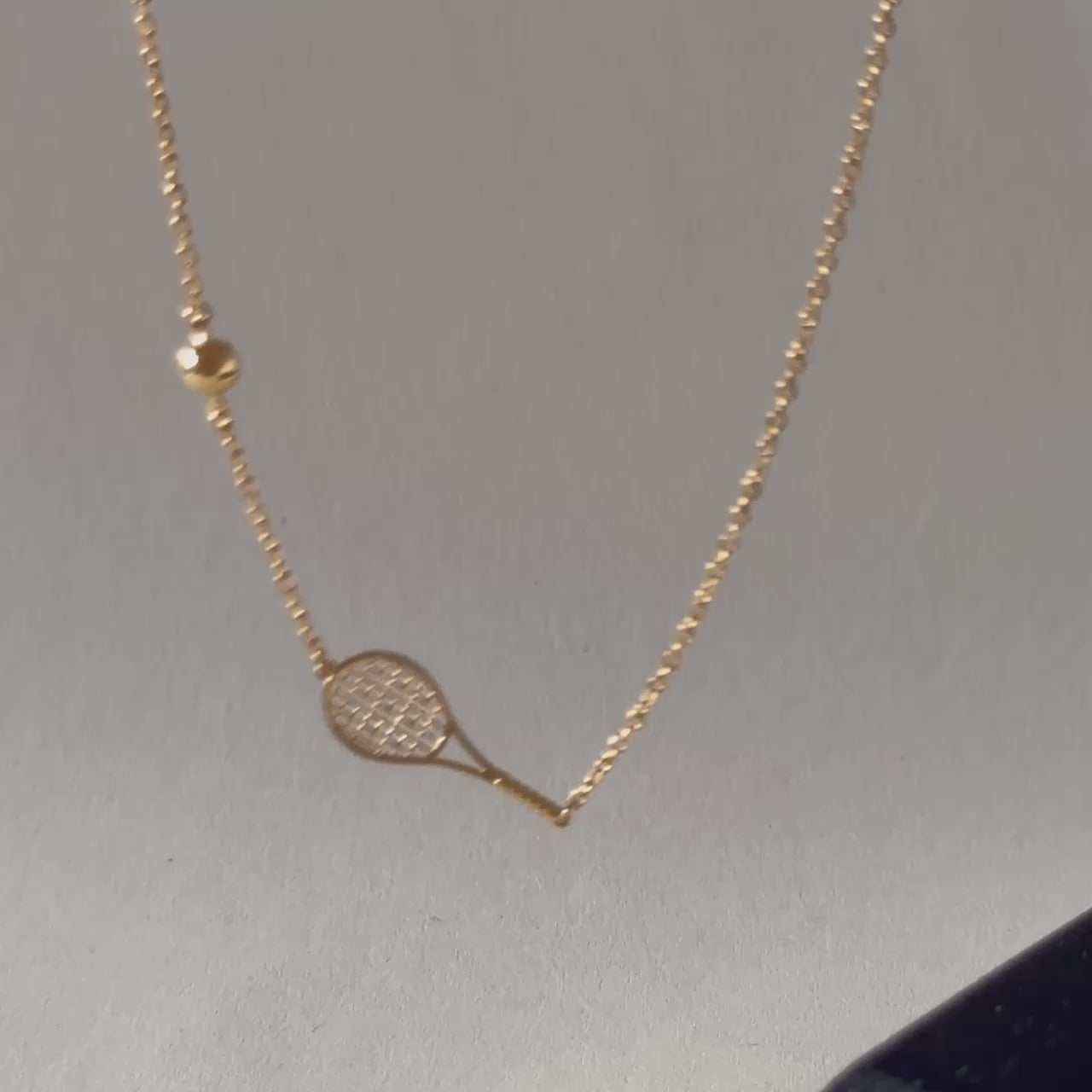 JO Tennis Club Chain Necklace