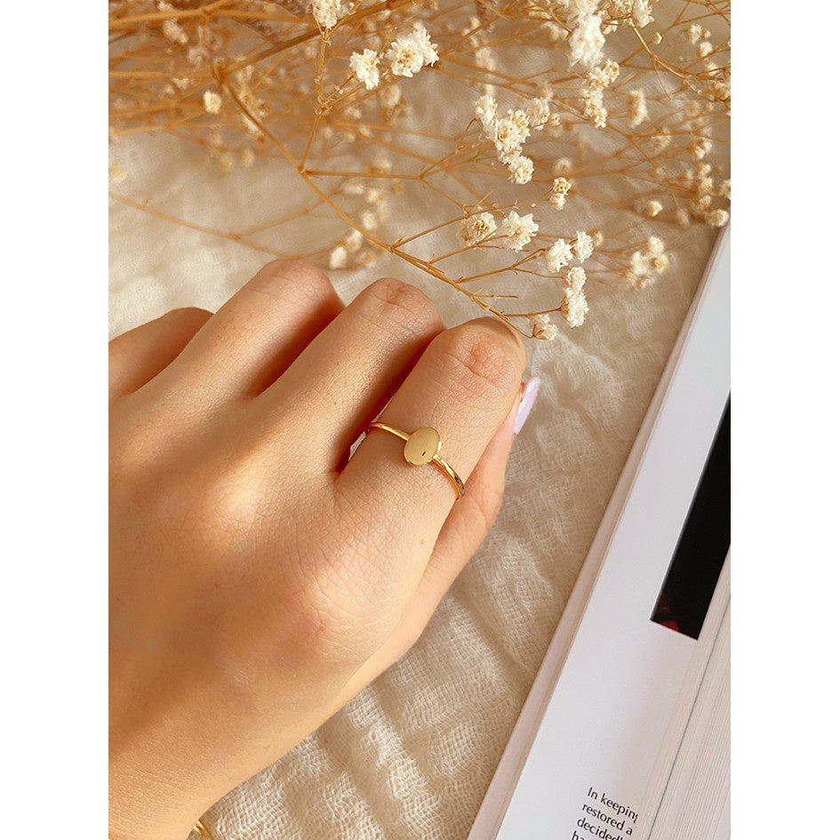 Jo Mini Oval Ring 17k