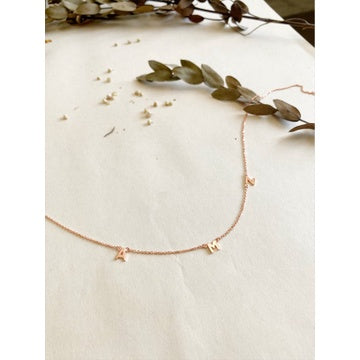 Jo Alphabet Thin Chain Custom