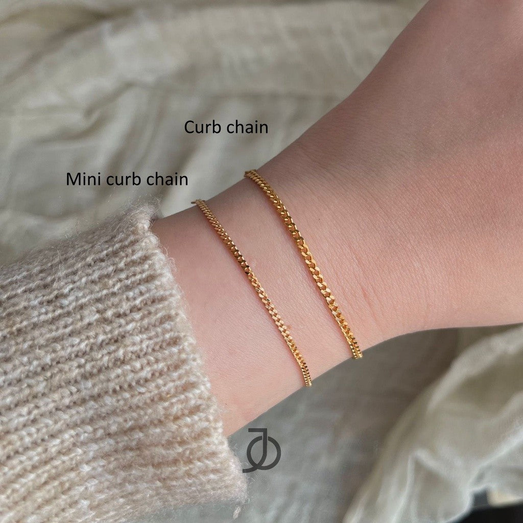 JO Curb Chain Bracelet