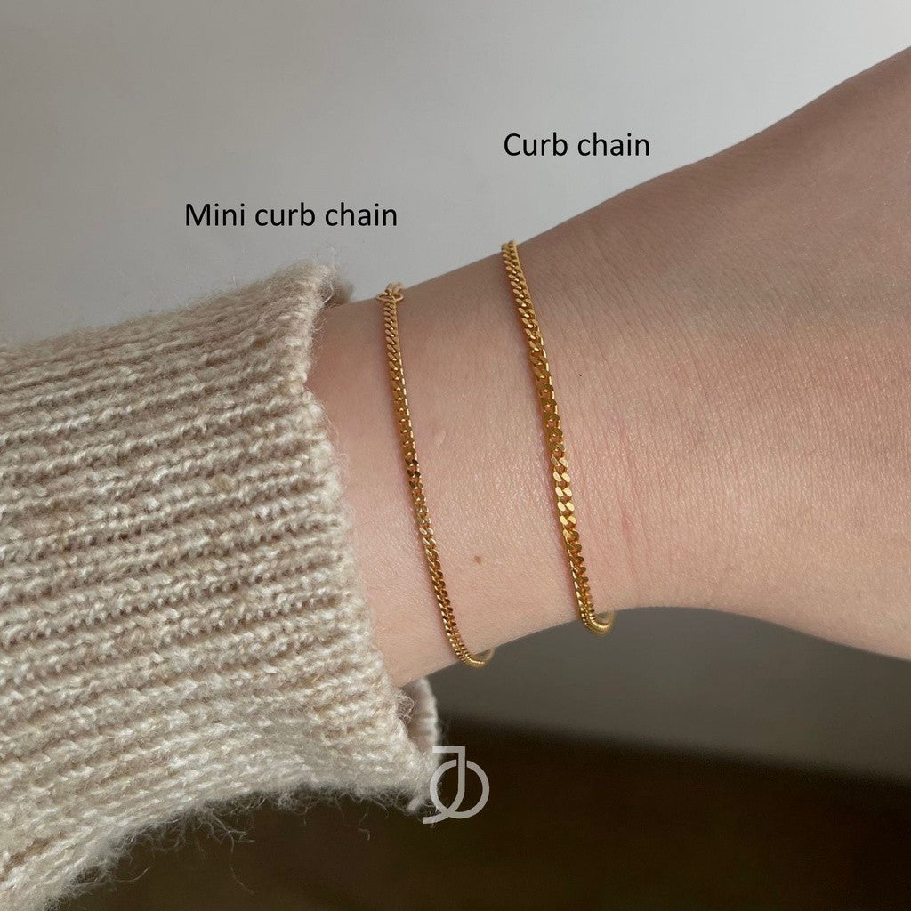 JO Curb Chain Bracelet