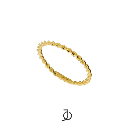 JO Twist Pinky Ring