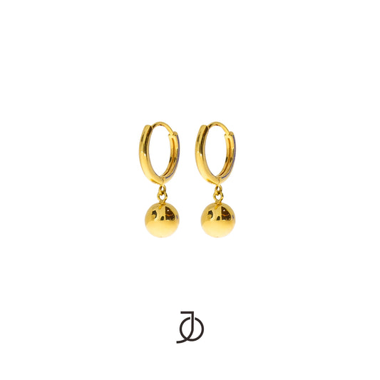 JO MINI DROP BALL EARRINGS