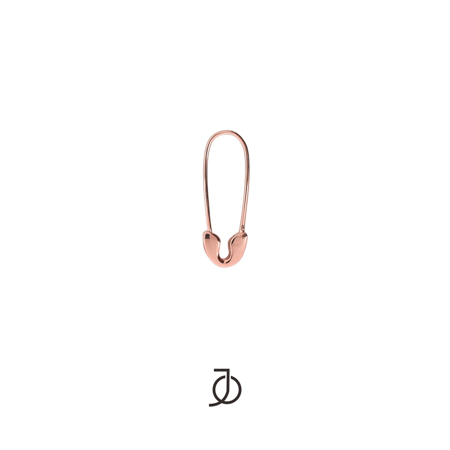 JO Safety Pin Earrings