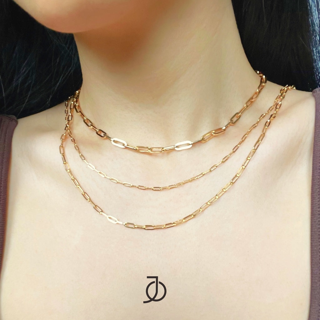 JO Paper Clip Chain