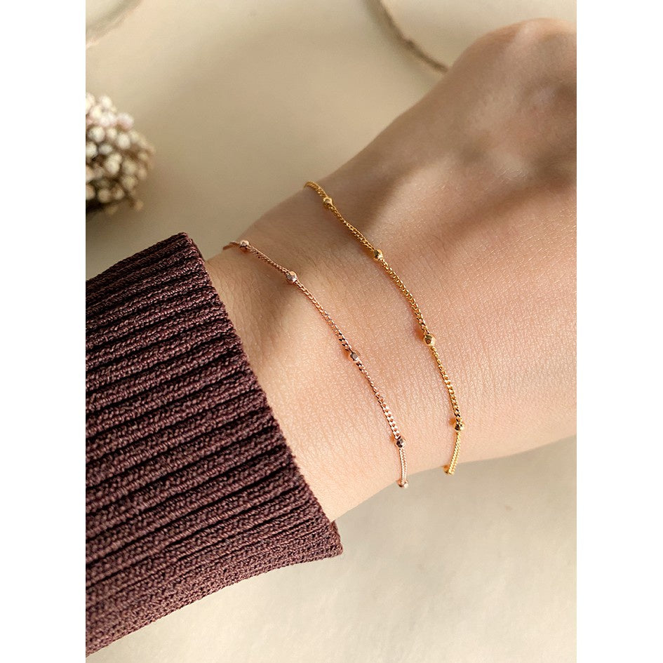 JO Gold Ball Bracelet