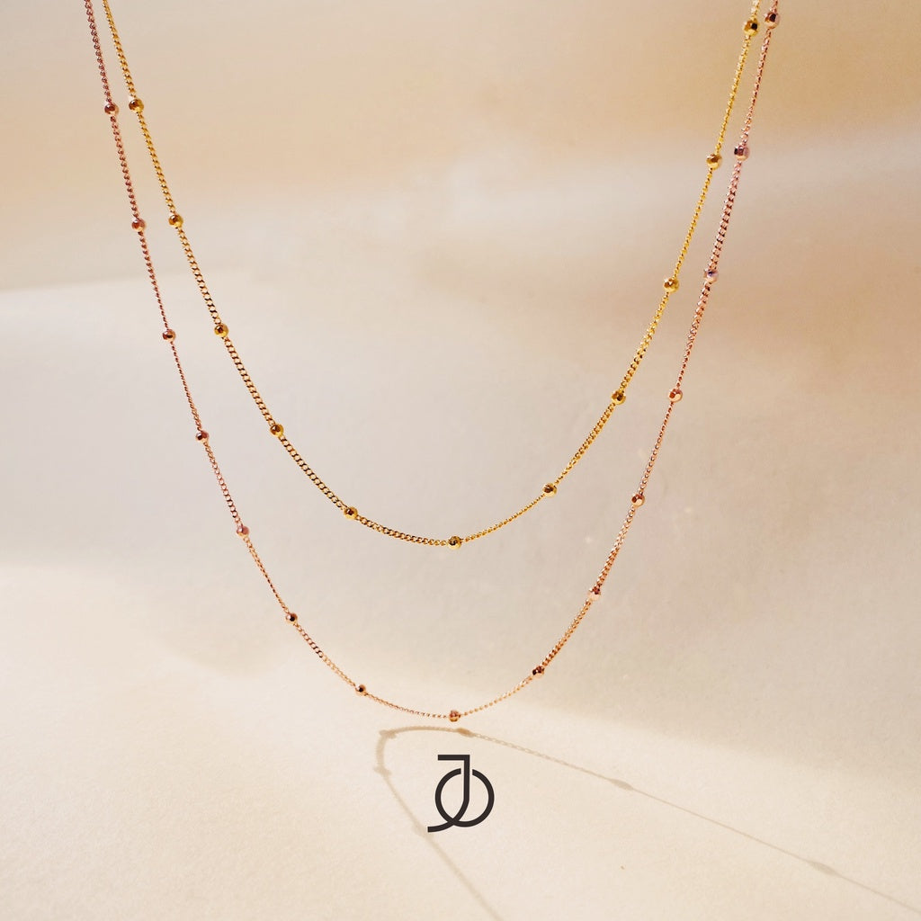 JO Gold Ball Chain