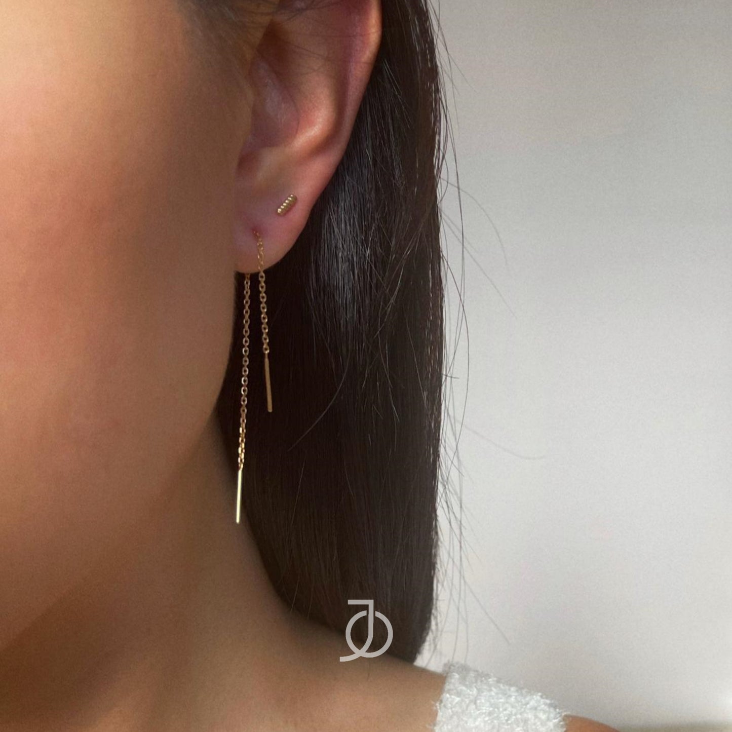 JO Chain Thread Earring 17k