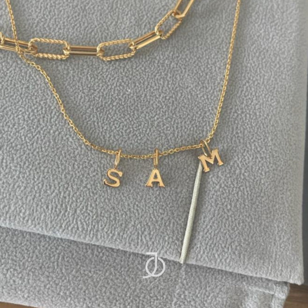 JO Alphabet Pendant