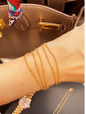 JO Beaded Bracelet