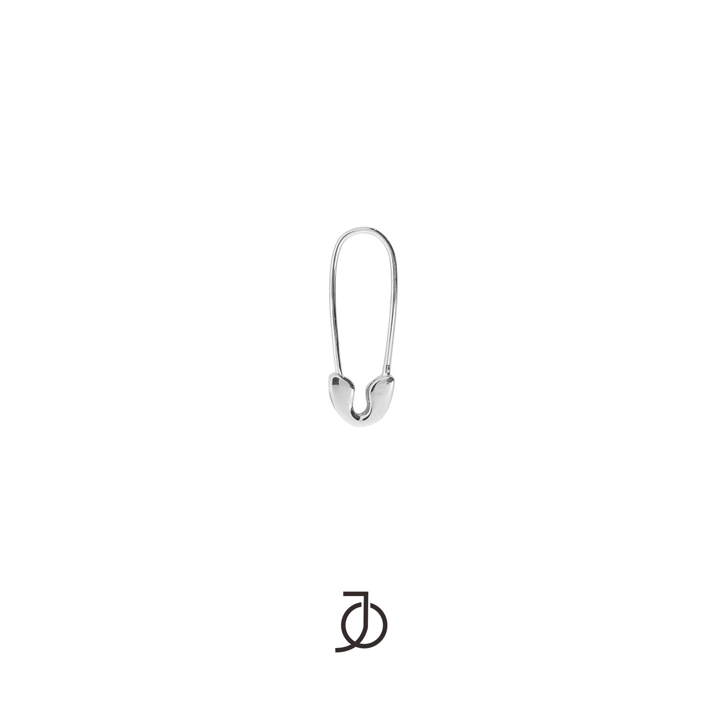 JO Safety Pin Earrings