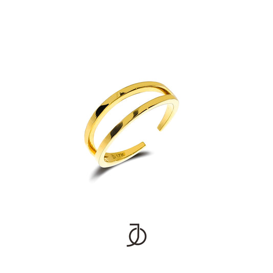 JO THIN DOUBLE RING