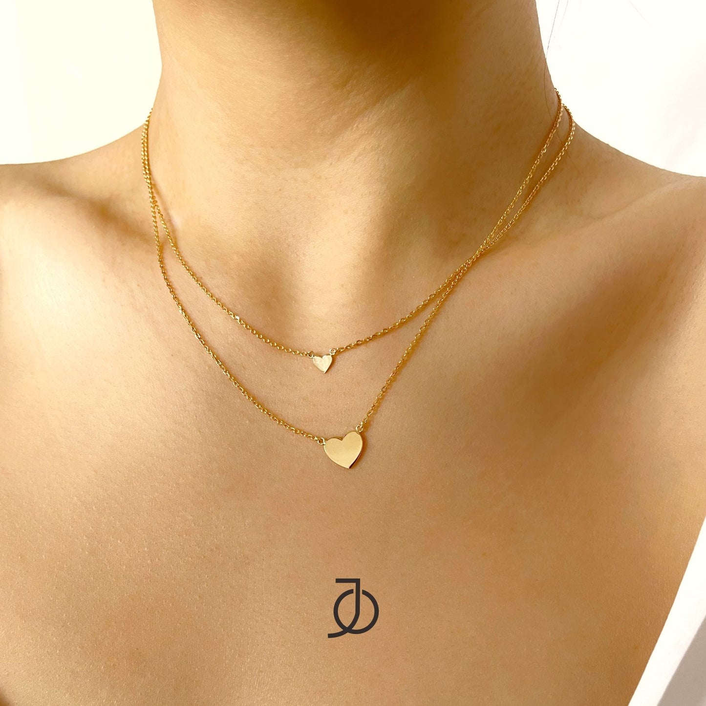 Jo Mini Heart Chain Necklace